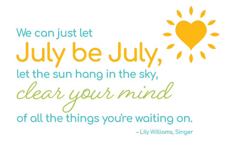 The Hug Box July Blog