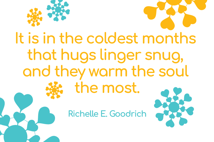 Cozy meaningful gifts to send a hug this winter