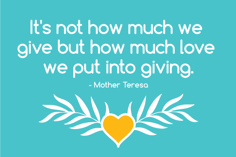 Give back with love