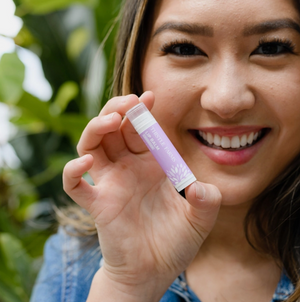 LAVENDER LIP BALM - Organic shea butter, beeswax, lavender essential oil as they work together to soften and hydrate. Handmade by the women of Thistle Farms in Tennessee. A nonprofit providing safe havens for women for healing, combining secure housing, meaningful employment, and lifelong sisterhood. Photo credit: Thistle Farms