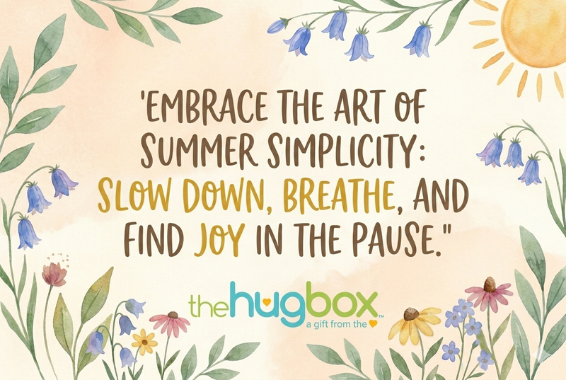 Summer Simplicity & Limited-Edition Hugs