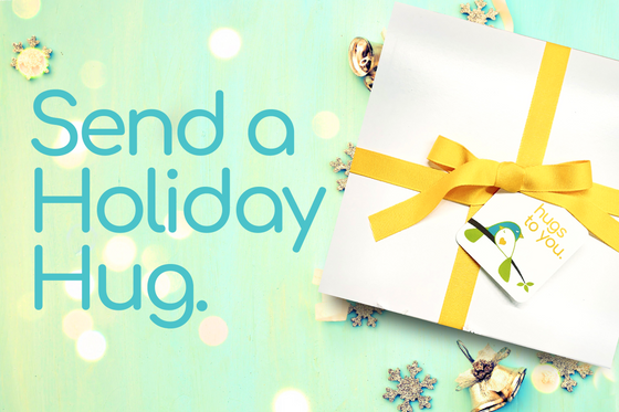 send a holiday hug box gift