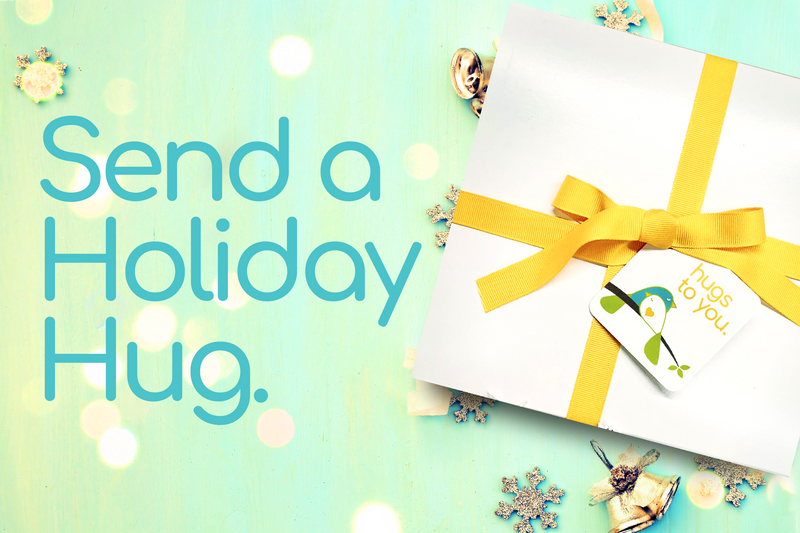 send a holiday hug box gift