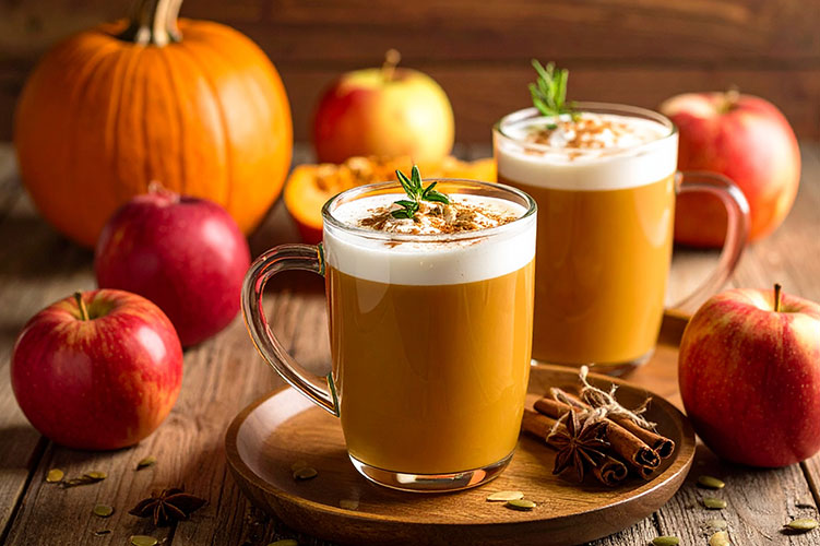 october fall festivities and holiday gifting. Image was created using Adobe Firefly