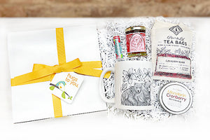 Berry Big Bear Hugs Hug Box. Send a box full of sweet treats. Local artisan goodies. Perfect for birthday, thinking of you, Mothers Day, Valentines Day gift to send a hug.