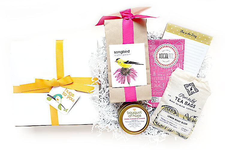 Bouquet of Hugs Hug Box