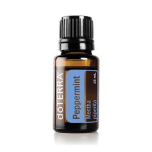 PEPPERMINT ESSENTIAL OIL - Derived from the peppermint plant, this oil is used to help with stomach upset, healthy respiratory function and repels bugs naturally. A mid-day pick-me-up when one drop is rubbed in palms and inhaled. Visit doterra.com for details. Certified Pure Therapeutic Grade. Perfect for the lava stone bracelet..5 ml