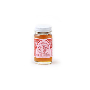 GEORGIA WILDFLOWER HONEY - Pure, raw honey infused with Madagascar vanilla bean by Bear Hug Honey and their hardworking bees in Georgia. The perfect healthy sweetener for coffee, tea or toast.