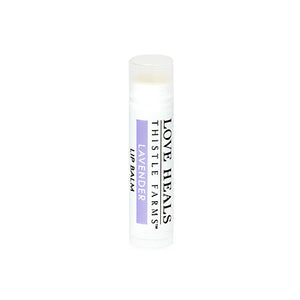 LOVE HEALS LIP BALM - Deep moisturizing and healing lip balm. Blend of shea butter, olive oil and tea tree essential oil. Created by the women of Thistle Farms in Tennessee. Thistle Farms is a nonprofit community for healing, a loving safe space for women survivors of abuse, trafficking, prostitution and addiction.
